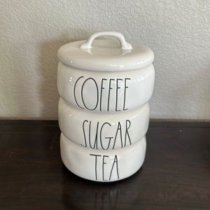 Rae Dunn coffee tea sugar